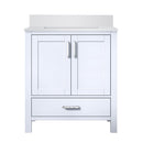 Lexora Jacques 30" W x 22" D Bath Vanity and Marble Top