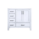 Lexora Jacques 36" W x 22" D Offset Single Bath Vanity