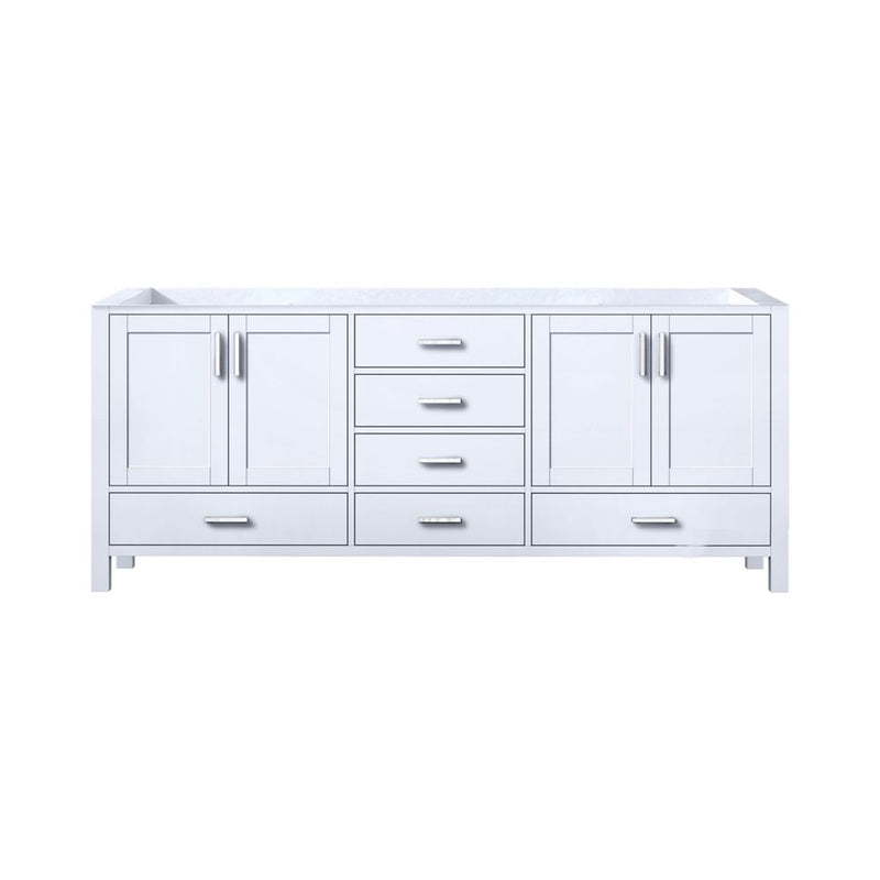 Lexora Jacques 80" W x 22" D Double Bath Vanity