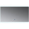 Lexora Lugano 60" W x 32" H LED Bathroom Vanity Mirror