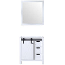 Lexora Marsyas 30" W x 22" D Bath Vanity and 28" Mirror