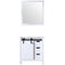 Lexora Marsyas 30" W x 22" D Bath Vanity and 28" Mirror