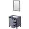 Lexora Marsyas 30" W x 22" D Bath Vanity and 28" Mirror