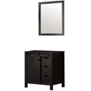 Lexora Marsyas 30" W x 22" D Bath Vanity and 28" Mirror