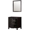 Lexora Marsyas 30" W x 22" D Bath Vanity and 28" Mirror