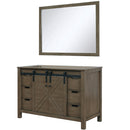 Lexora Marsyas 48" W x 22" D Bath Vanity with 44" Mirror