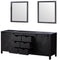 Lexora Marsyas 80" W x 22" D Double Bath Vanity and 30 " Mirrors