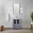 Lexora Volez 24" W x 18.25" D Bath Vanity