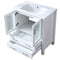 Lexora Volez 30" W x 18.25" D Bath Vanity and White Ceramic Top