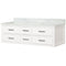 Lexora Castor 60" W x 22" D Bath Vanity and Carrara Marble Top