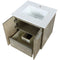 Lexora Fairbanks 24" W x 20" D Rustic Acacia Single Bath Vanity