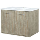 Lexora Fairbanks 30" W x 20" D Rustic Acacia Single Bath Vanity