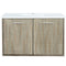 Lexora Fairbanks 36" W x 20" D Rustic Acacia Single Bath Vanity