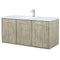 Lexora Fairbanks 48" W x 20" D Rustic Acacia Bath Vanity White Quartz Top with Faucet Set