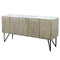 Lexora Lancy 72" W x 20" D Rustic Acacia Double Bath Vanity and Marble Top