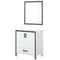 Lexora Ziva 30" W x 22" D Bath Vanity and 28" Mirror