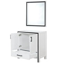 Lexora Ziva 30" W x 22" D Bath Vanity and 28" Mirror