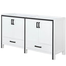 Lexora Ziva 60" W x 22" D Double Bath Vanity