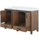 Lexora Ziva 60" W x 22" D Double Bath Vanity