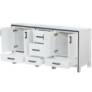 Lexora Ziva 72" W x 22" D Double Bath Vanity