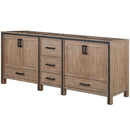 Lexora Ziva 84" W x 22" D Double Bath Vanity