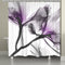 Laural Home Lavender Cyclamen X-Ray Flowers Shower Curtain