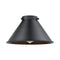 Briarcliff Metal Shade shown in the Matte Black finish