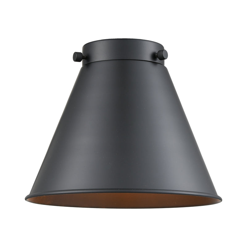 Appalachian Metal Shade shown in the  finish with a Matte Black shade
