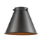 Appalachian Metal Shade shown in the  finish with a Oil Rubbed Bronze shade