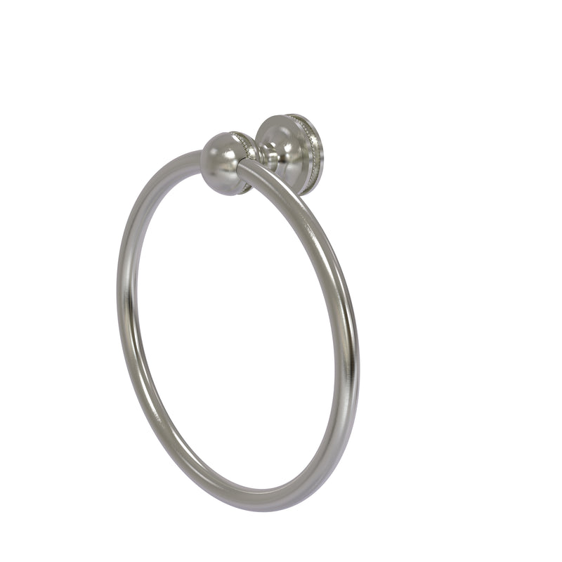 Allied Brass Mambo Collection Towel Ring MA-16-SN