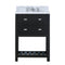 Water Creation 24" Espresso Single Sink Bathroom Vanity with Faucet From The Madalyn Collection MA24CW01ES-000BX0901
