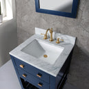 Water Creation 24" Monarch Blue Single Sink Bathroom Vanity From The Madalyn Collection MA24CW06MB-000000000