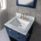 Water Creation 24" Monarch Blue Single Sink Bathroom Vanity with Mirror From The Madalyn Collection MA24CW06MB-R21000000