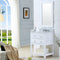 Water Creation 24" Pure White Single Sink Bathroom Vanity From The Madalyn Collection MA24CW01PW-000000000