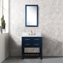 Water Creation 24" Monarch Blue Single Sink Bathroom Vanity From The Madalyn Collection MA24CW06MB-000000000