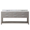 Water Creation 72" Cashmere Gray Double Sink Bathroom Vanity From The Madalyn Collection MA72CW01CG-000000000