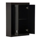 Water Creation Madison Collection Wall Cabinet in Espresso MADISON-TT-E