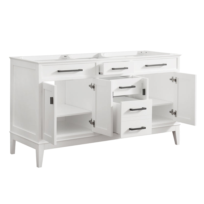 Avanity Madison 61 inch Vanity Combo MADISON-VS60-WT-A