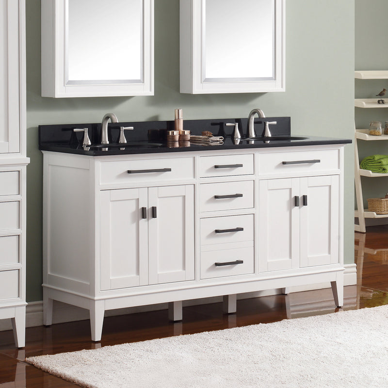 Avanity Madison 61 inch Vanity Combo MADISON-VS60-WT-A