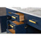 Water Creation Madison 60" Double Sink Carrara White Marble Vanity In Monarch Blue MS60CW06MB-000000000