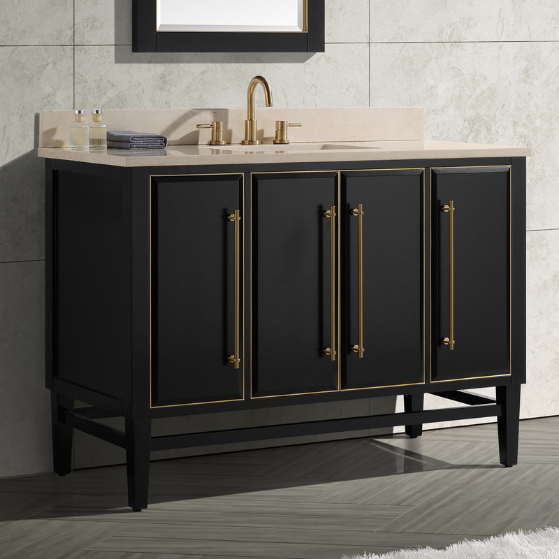 Avanity Mason 49 inch Vanity Combo MASON-VS49-BKG-D