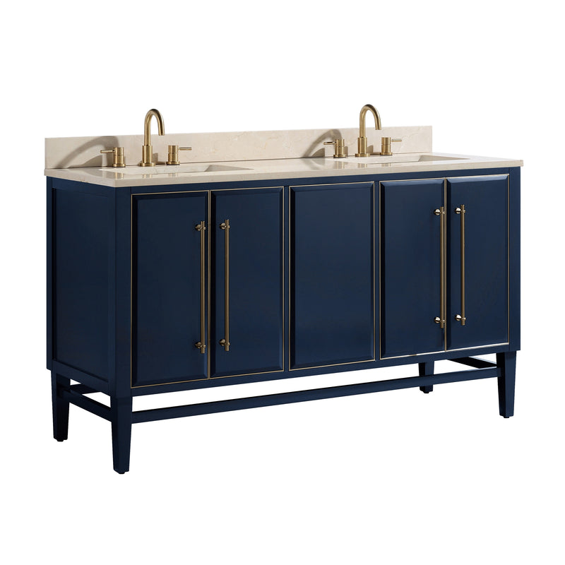 Avanity Austen 72 inch Vanity Only AUSTEN-V72-WTG