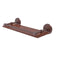 Allied Brass Monte Carlo Collection 16 Inch Solid IPE Ironwood Shelf with Gallery Rail MC-1-16-GAL-IRW-CA