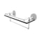 Allied Brass 16 Inch Gallery Glass Shelf with Towel Bar MC-1TB-16-GAL-WHM