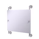 Allied Brass Monte Carlo Landscape Rectangular Frameless Rail Mounted Mirror MC-27-93-PC