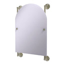 Allied Brass Monte Carlo Arched Top Frameless Rail Mounted Mirror MC-27-94-PNI