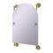 Allied Brass Monte Carlo Arched Top Frameless Rail Mounted Mirror MC-27-94-SBR