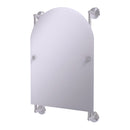 Allied Brass Monte Carlo Arched Top Frameless Rail Mounted Mirror MC-27-94-SCH