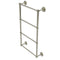 Allied Brass Monte Carlo Collection 4 Tier 24 Inch Ladder Towel Bar MC-28-24-PNI