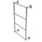 Allied Brass Monte Carlo Collection 4 Tier 24 Inch Ladder Towel Bar MC-28-24-SN